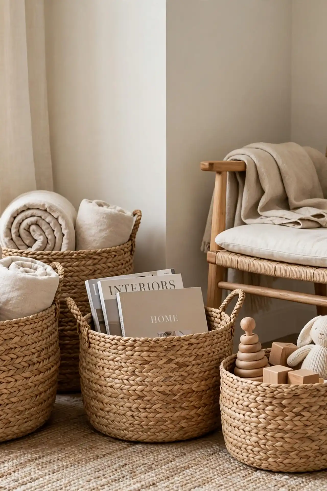 Woven Basket Storage