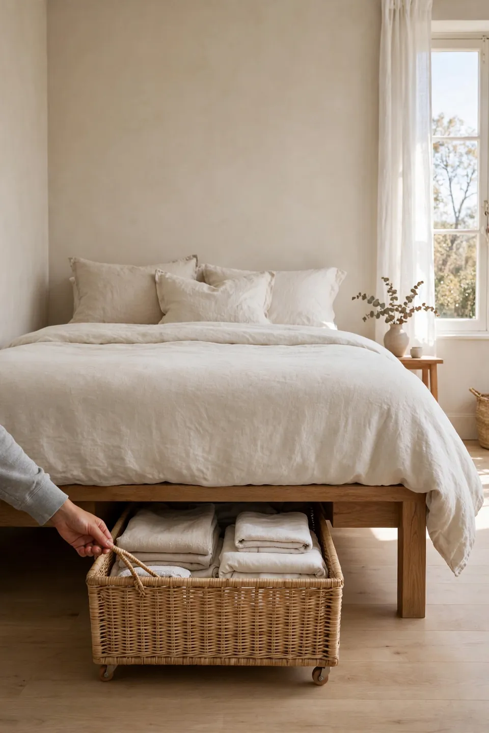 Use Under-Bed Storage