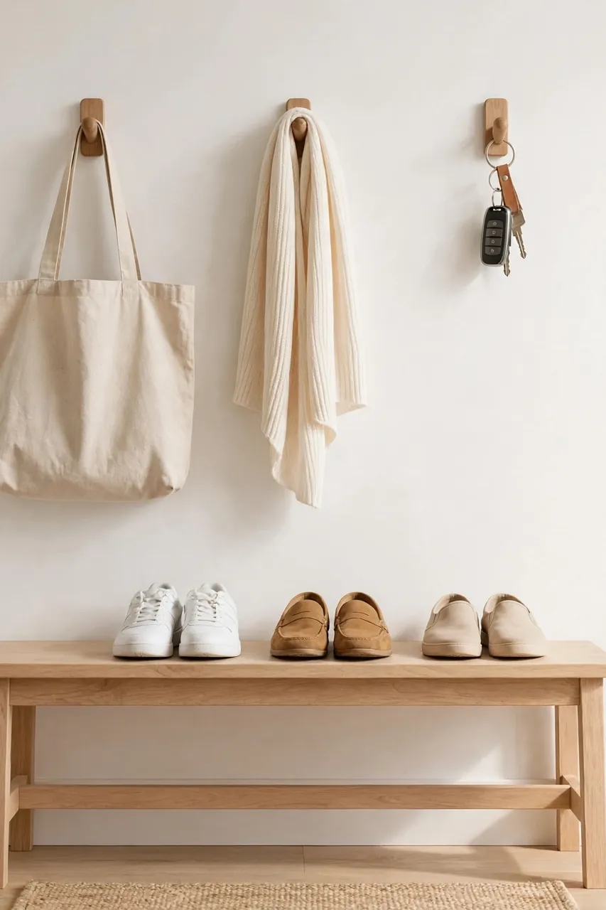 Use Wall-Mounted Hooks