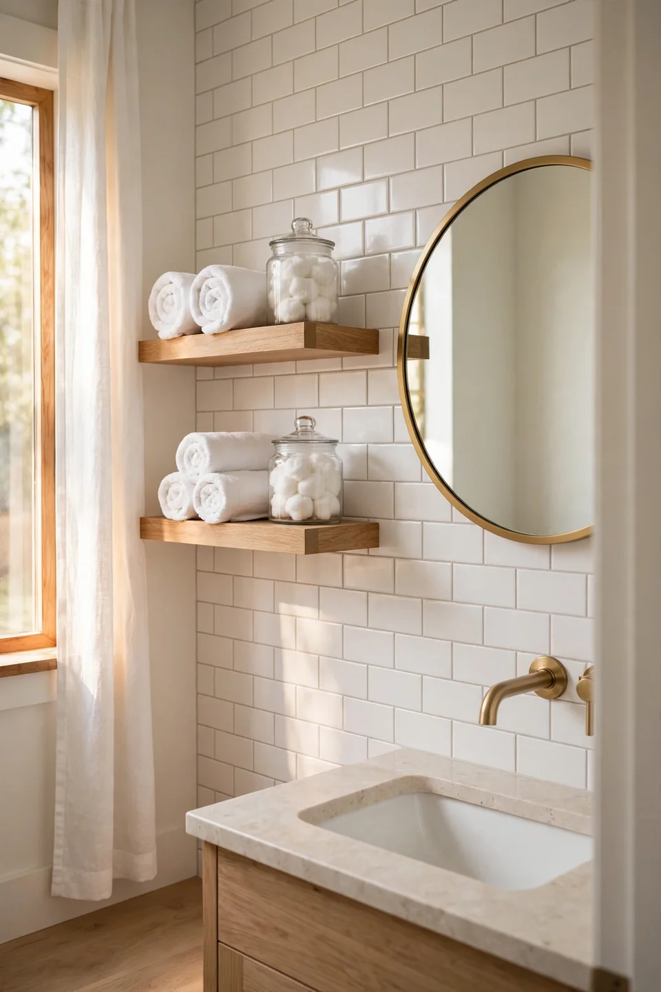 Add Floating Shelves