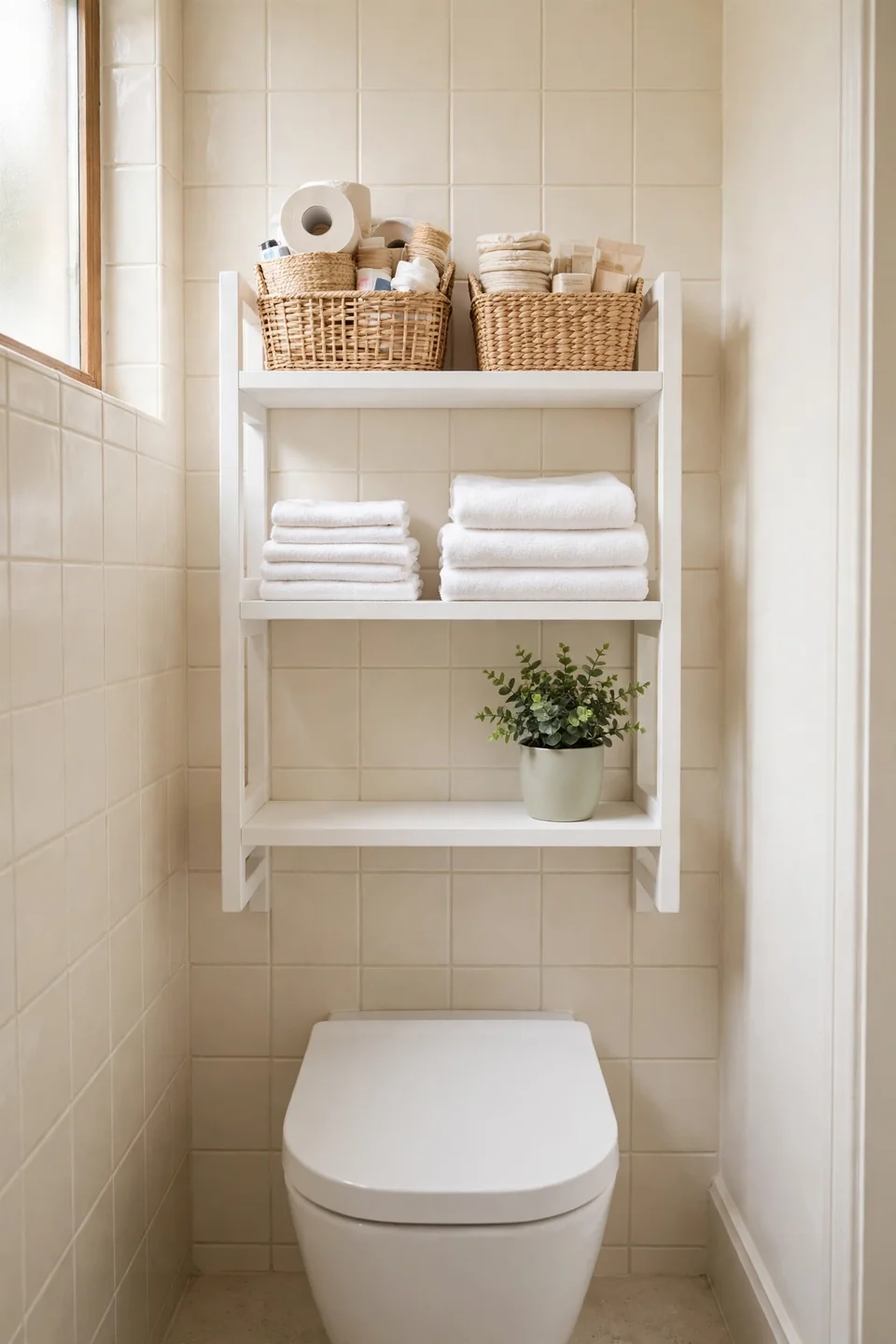 Use Over-the-Toilet Storage