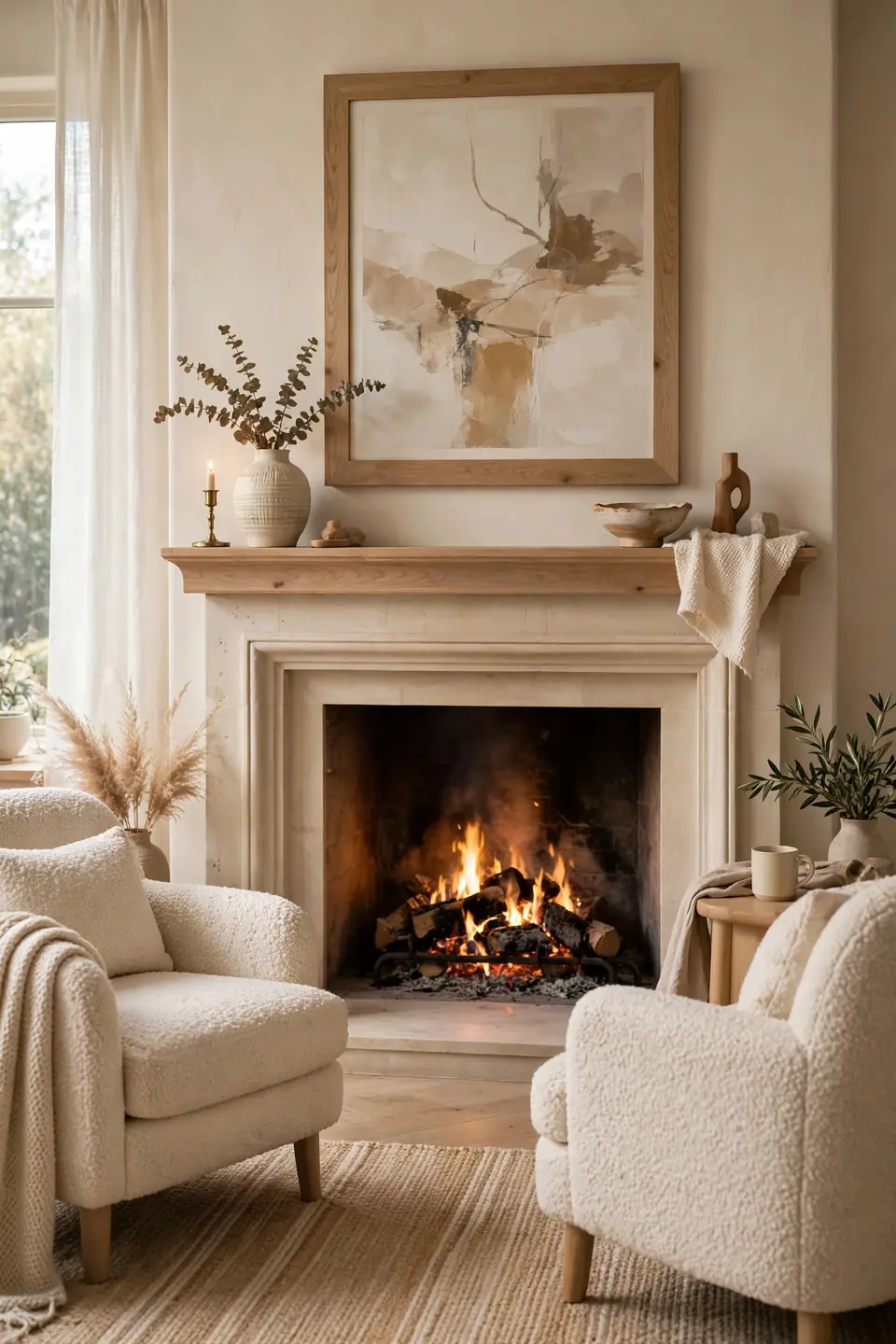 Make the Fireplace the Star