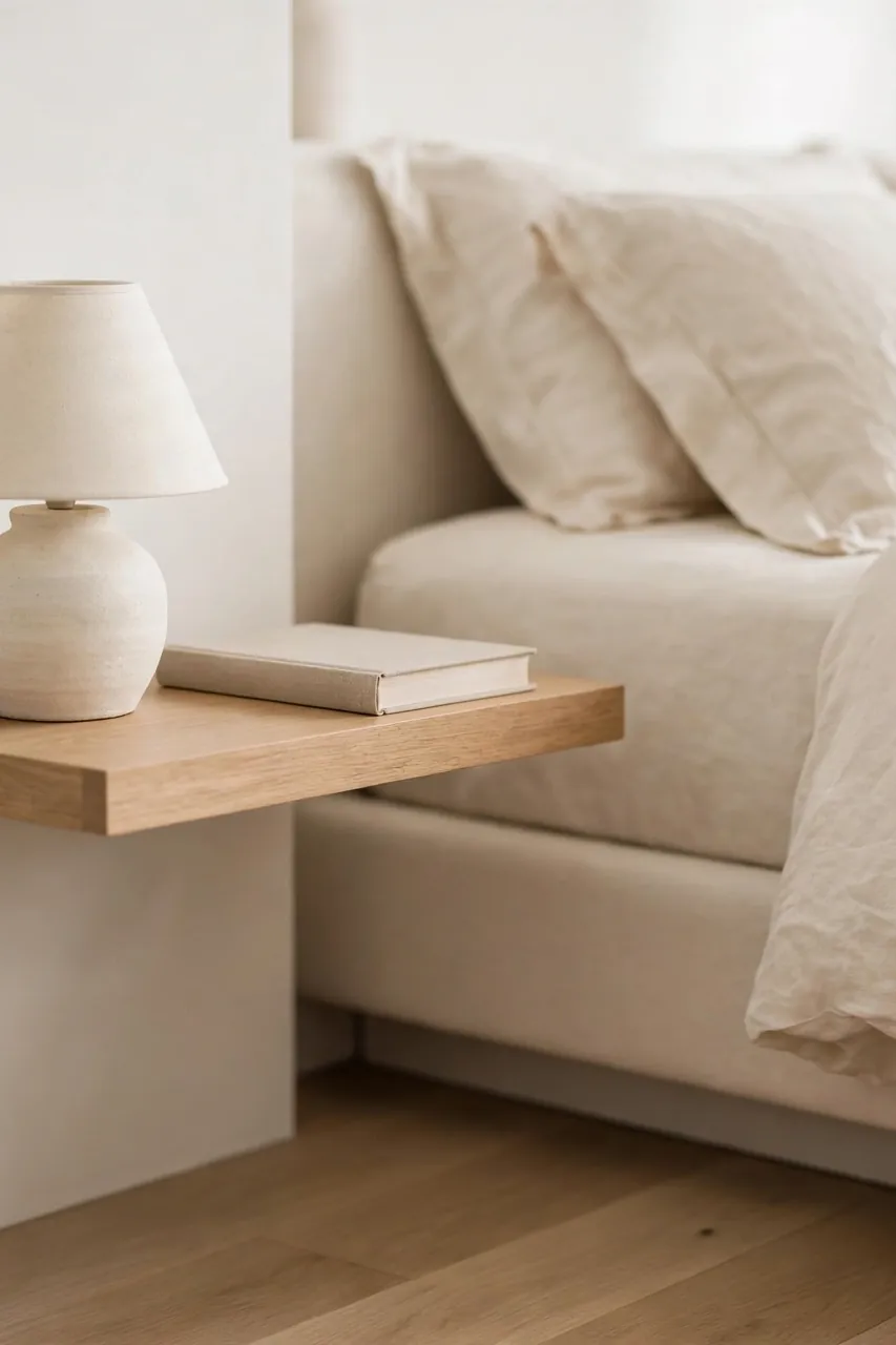 Try Floating Nightstands