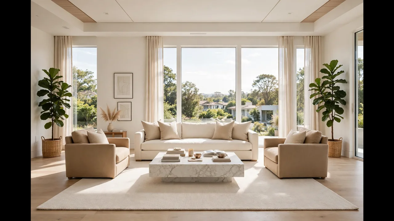 how to arrange furniture in a square living room