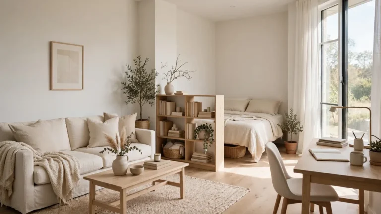 how to arrange furniture in studio apartments