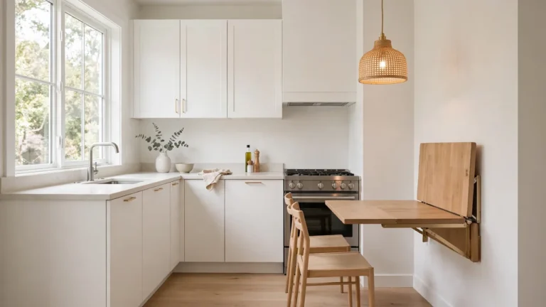 how to create a dining area in a small kitchen
