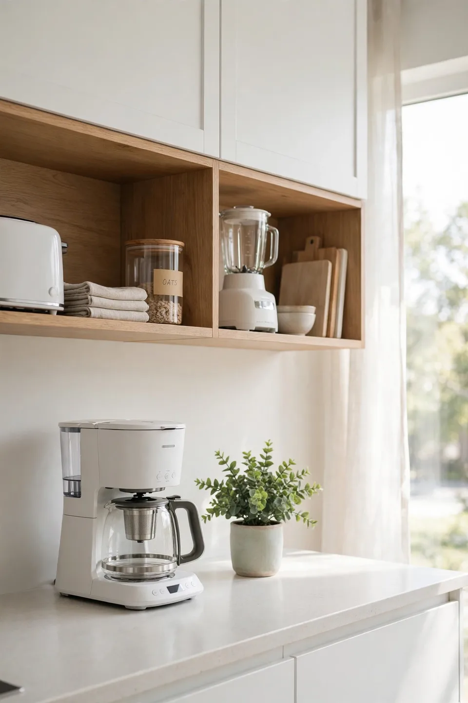 Move Appliances Off the Counter
