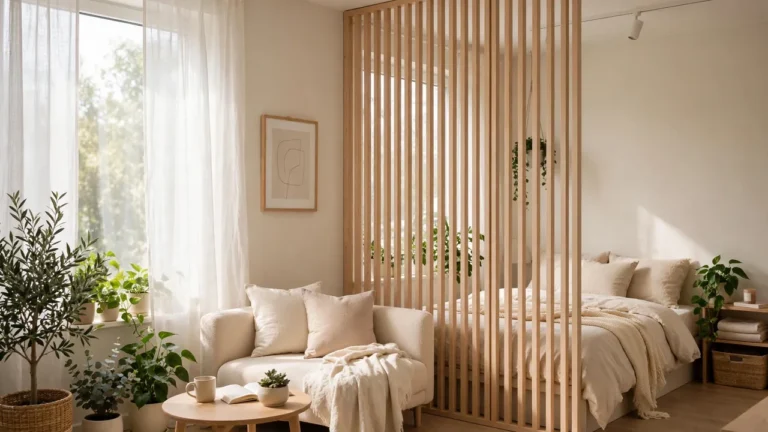 how to create privacy in small apartments