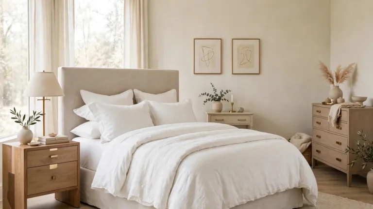 how to decorate a bedroom with mismatched furniture