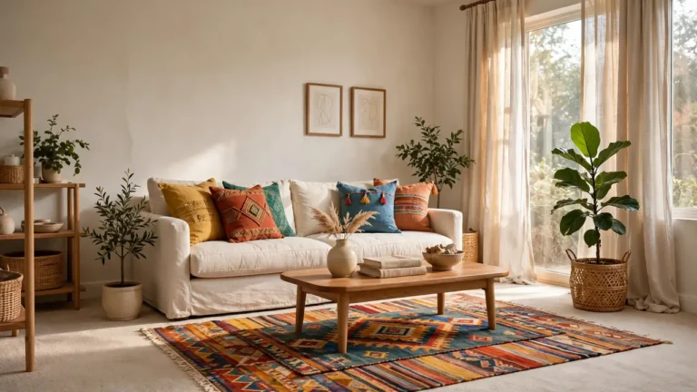 how to decorate a living room with beige carpet