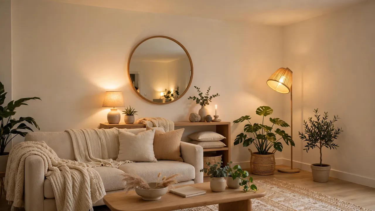 how to decorate a living room with no windows