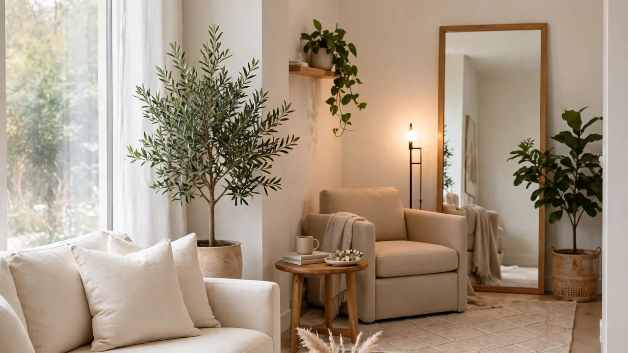 how to decorate a long living room