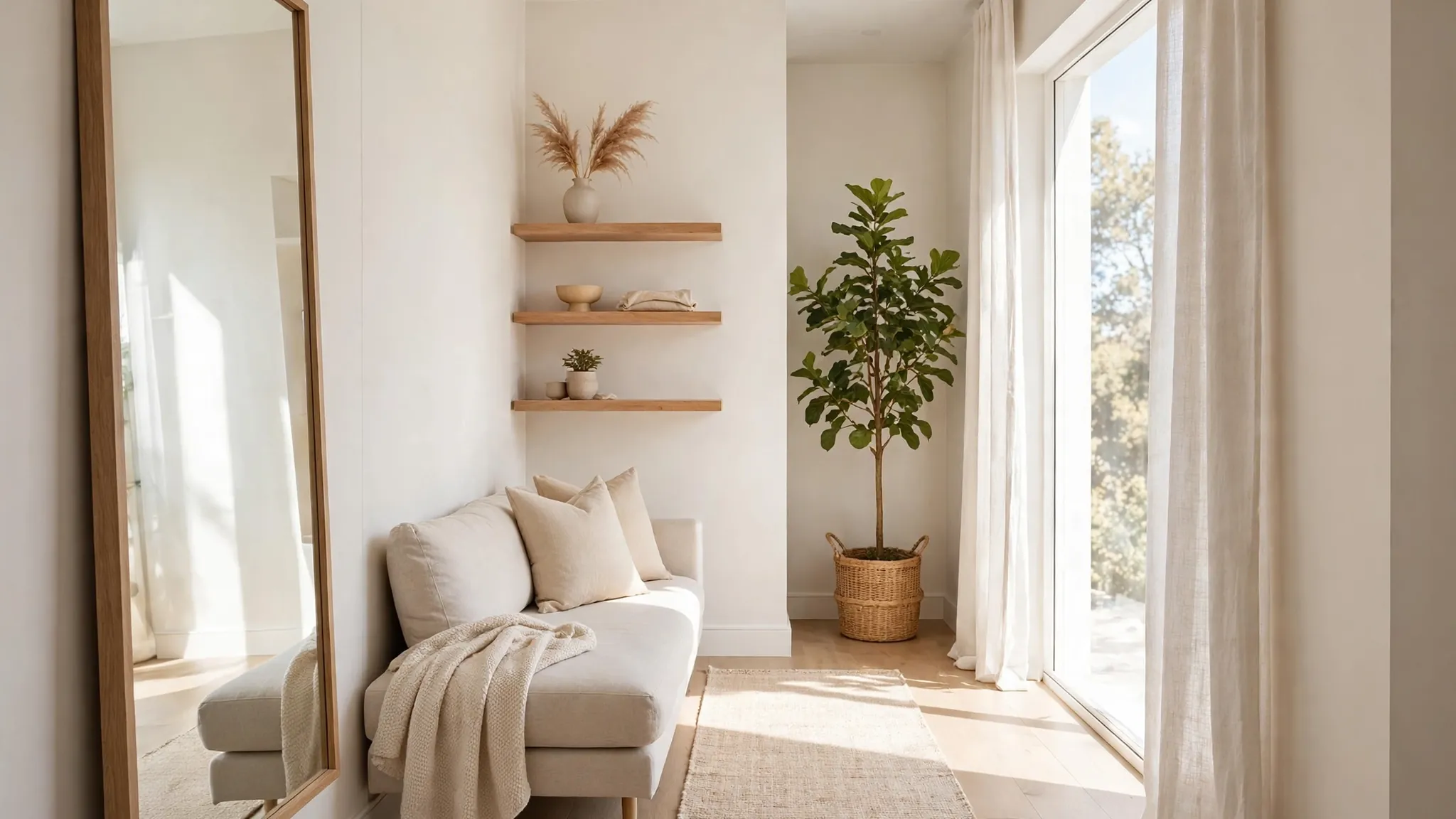 how to decorate a narrow living room
