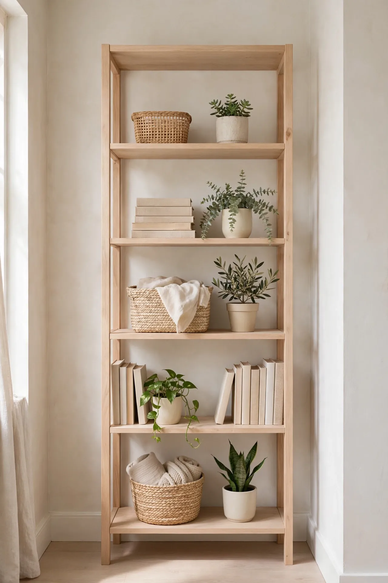 Open Back Shelving
