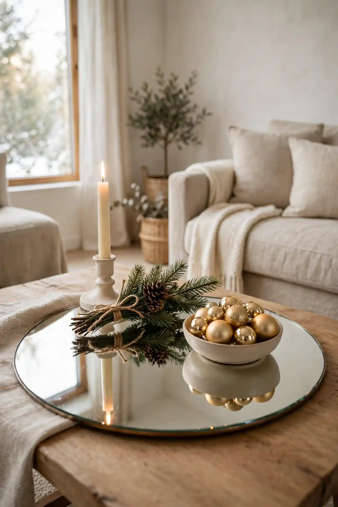 Vertical Wreath Wall