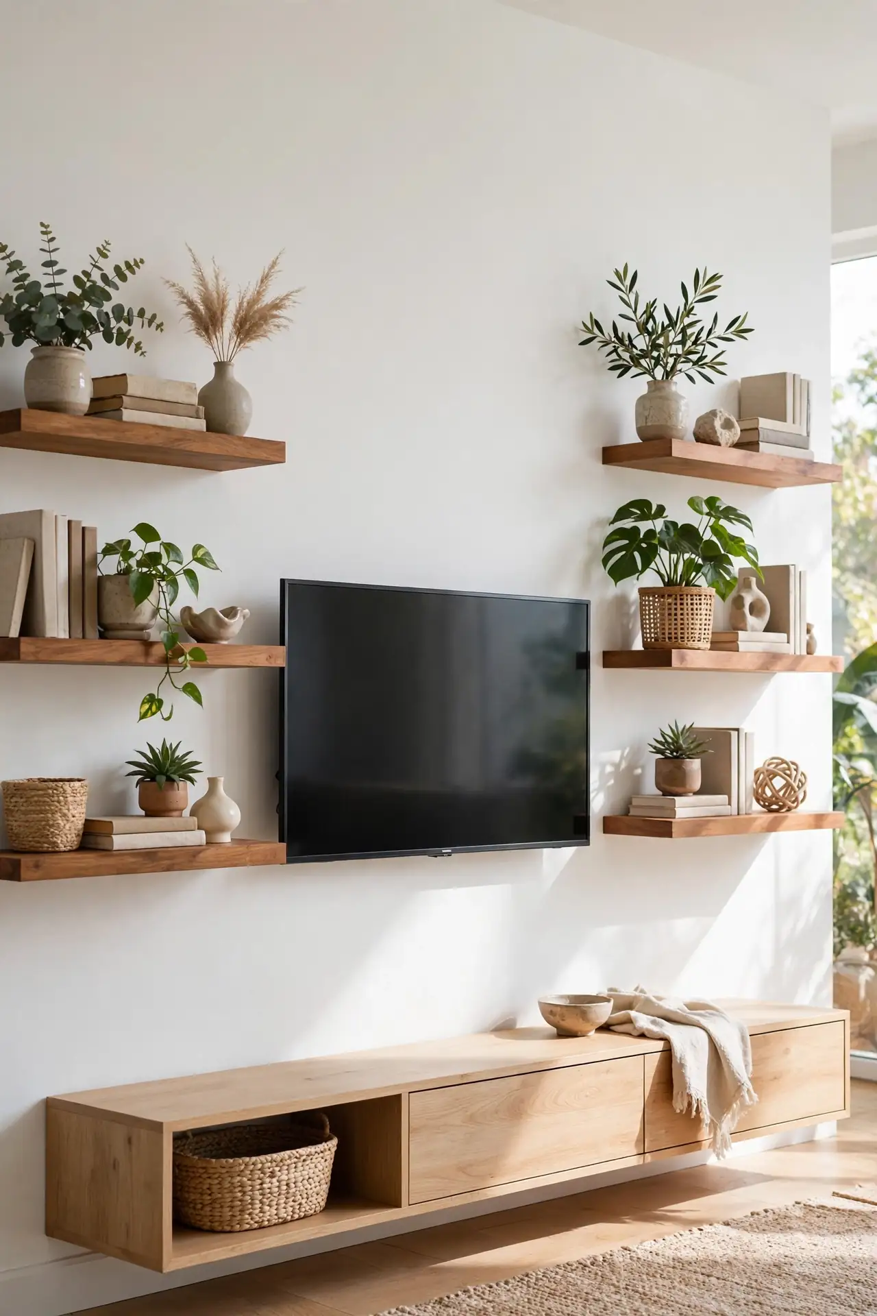 Floating Shelf Styling
