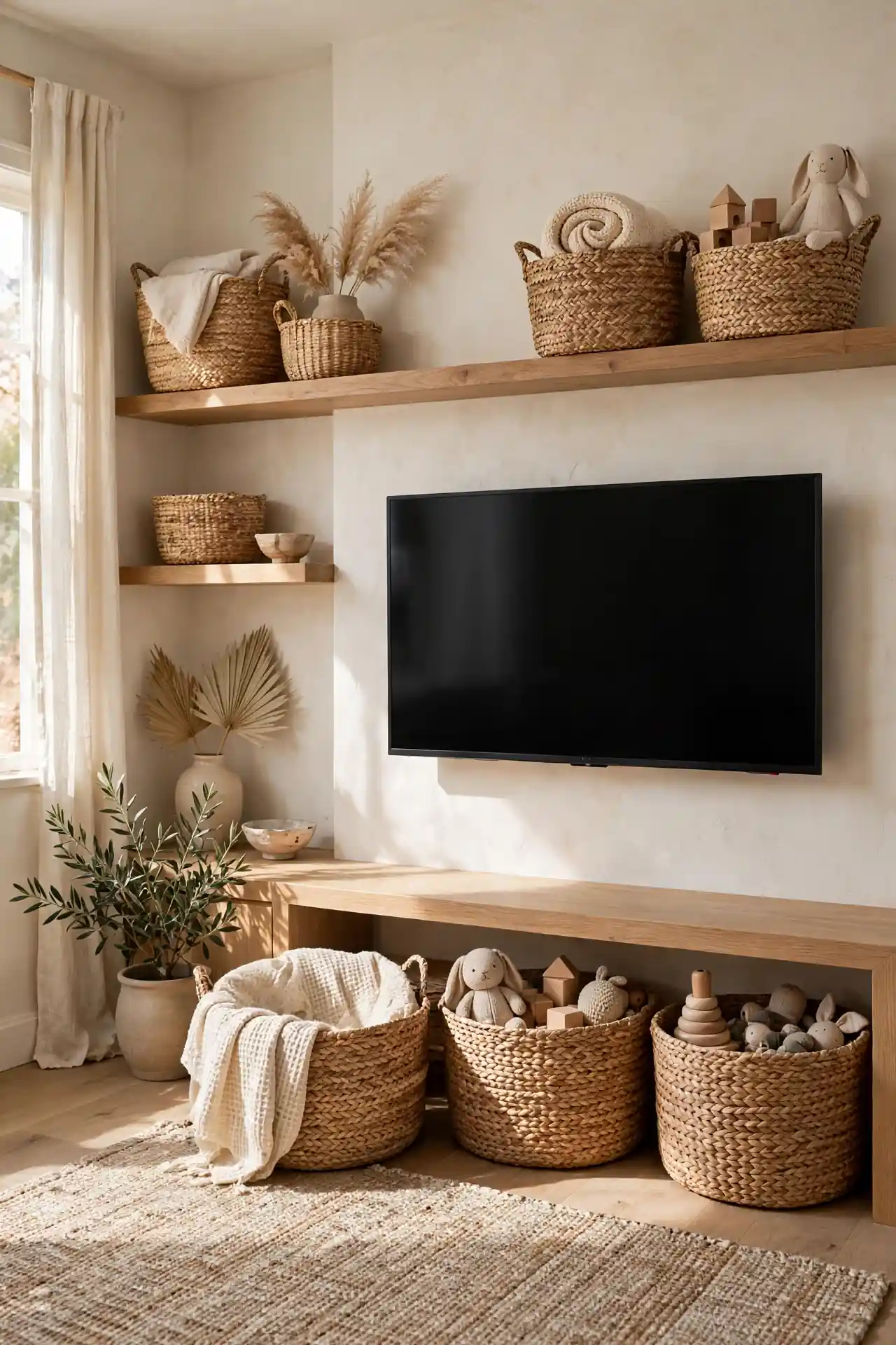 Woven Basket Storage