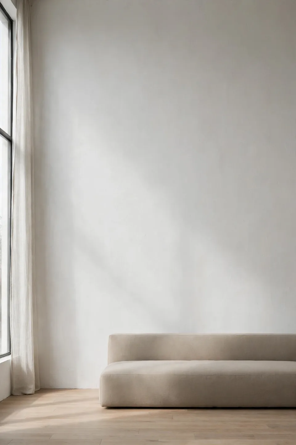 Why Large Blank Walls Feel Intimidating
