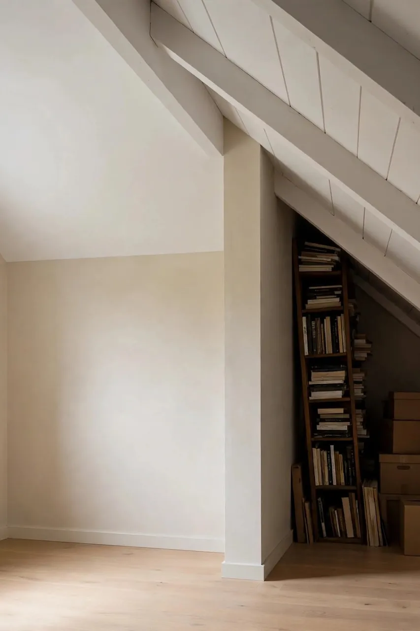 Why Slanted Ceilings Feel Tricky