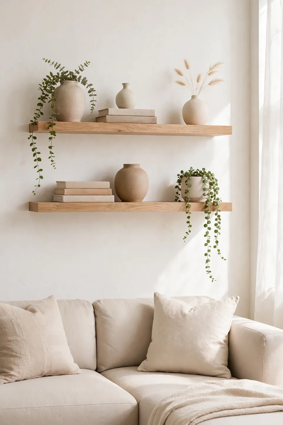 Add Floating Shelves