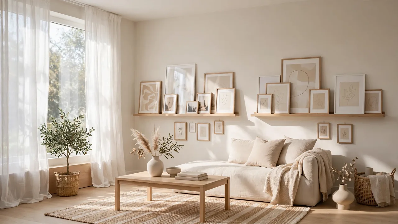 how to decorate walls without drilling