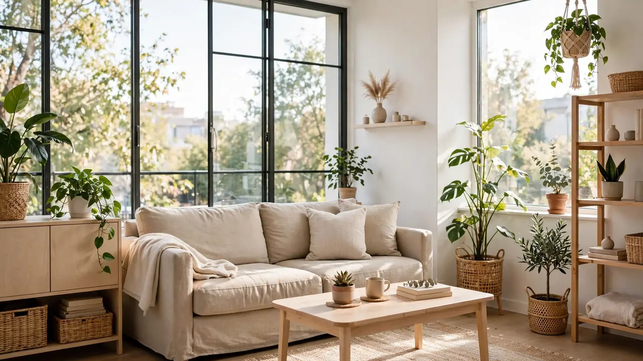 how to furnish a small apartment on a budget