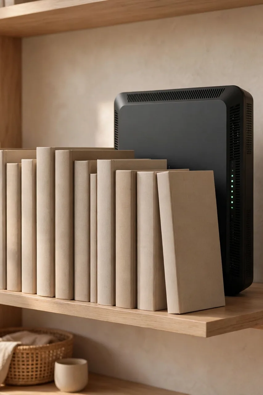 Use Books to Camouflage