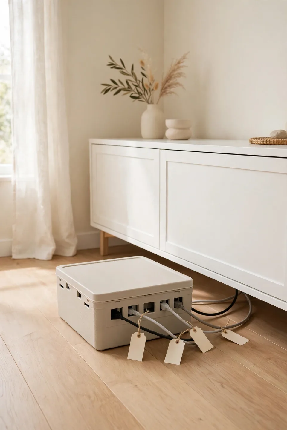 Try Cable Management Boxes