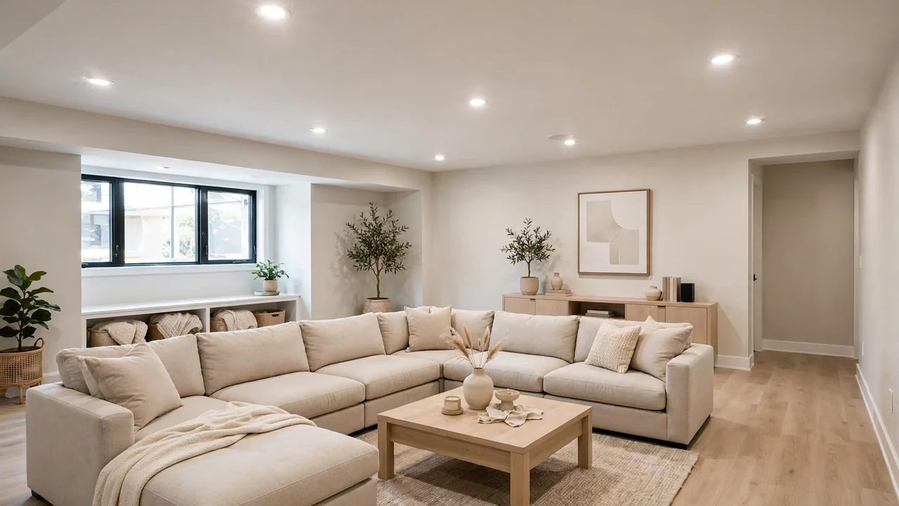 how to hide pipes in a basement ceiling