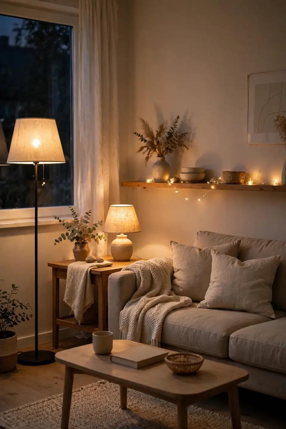 Switch to Warm, Layered Lighting