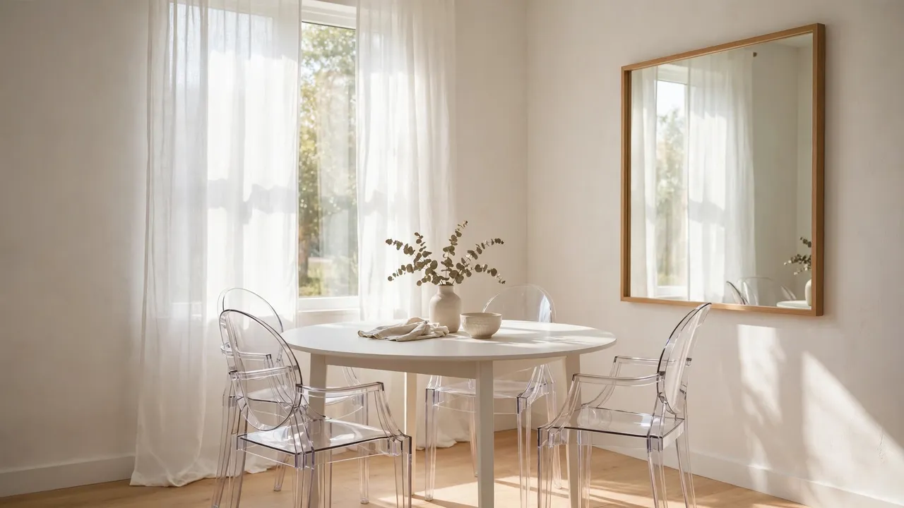 how to make a small dining room look bigger