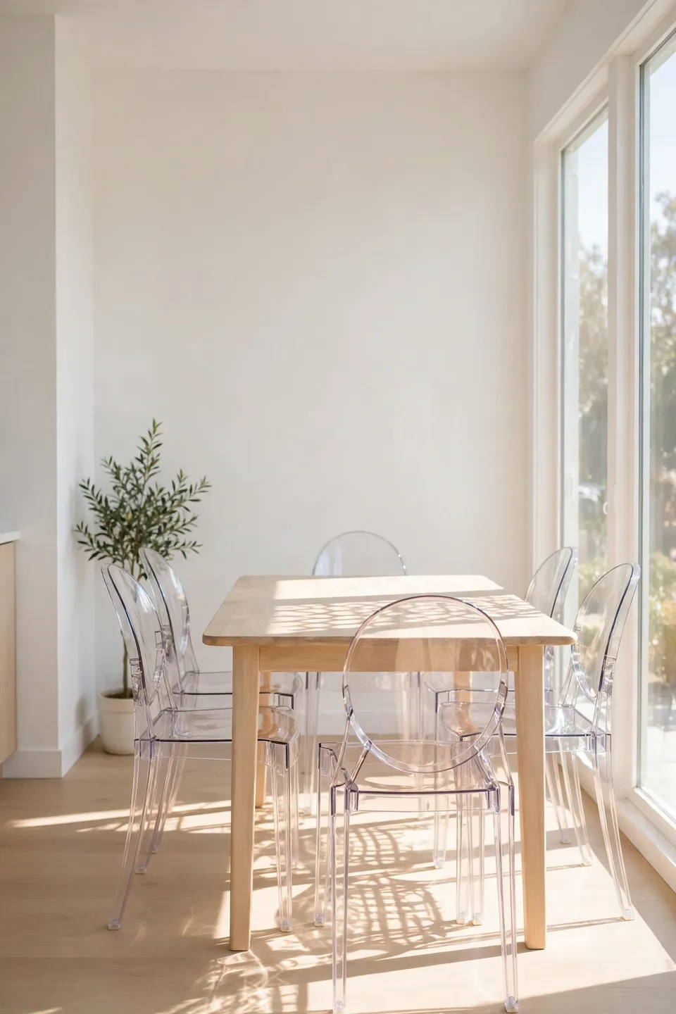 Use Transparent Chairs