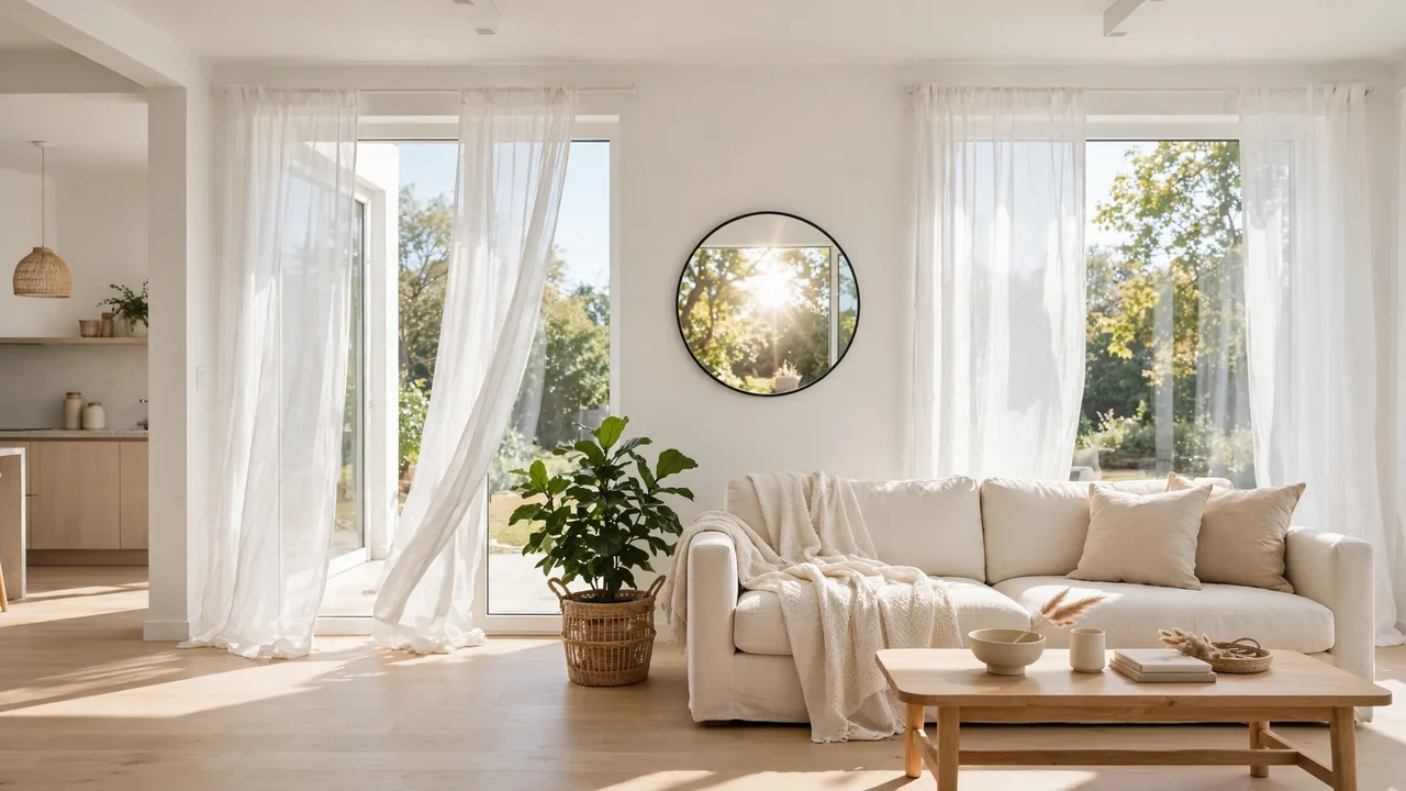 how to make dark rooms look brighter
