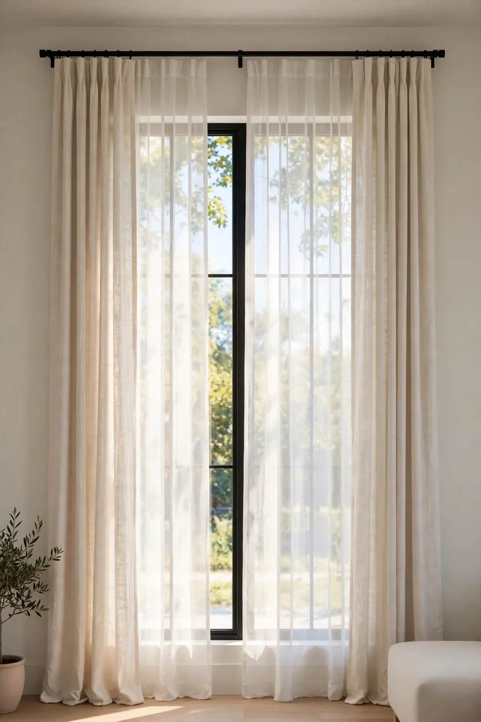 Hang Curtains High and Wide