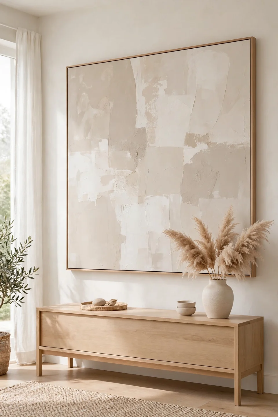 Oversized Art on a Budget