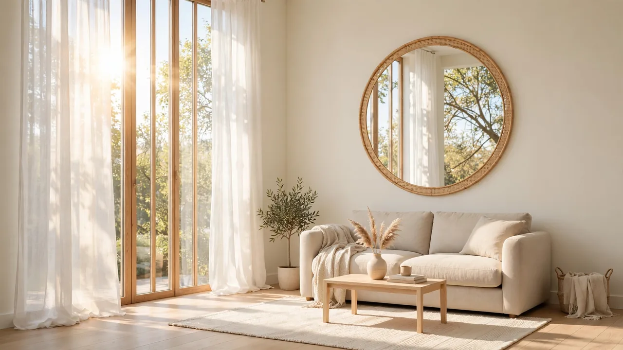 how to make small rooms look bigger