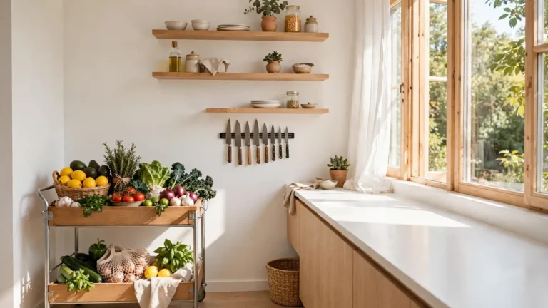 how to maximize space in small kitchens