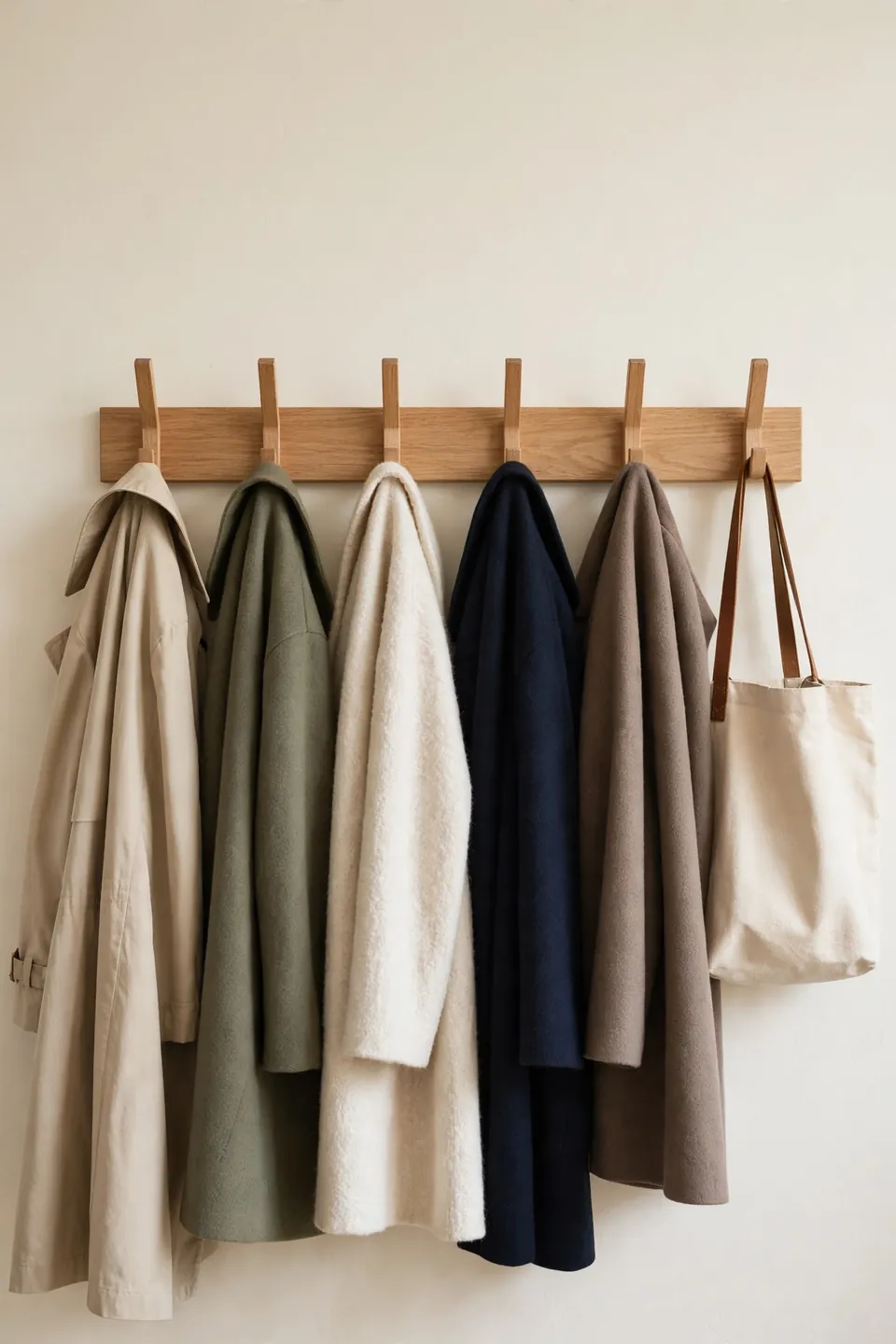 Use Wall-Mounted Hooks