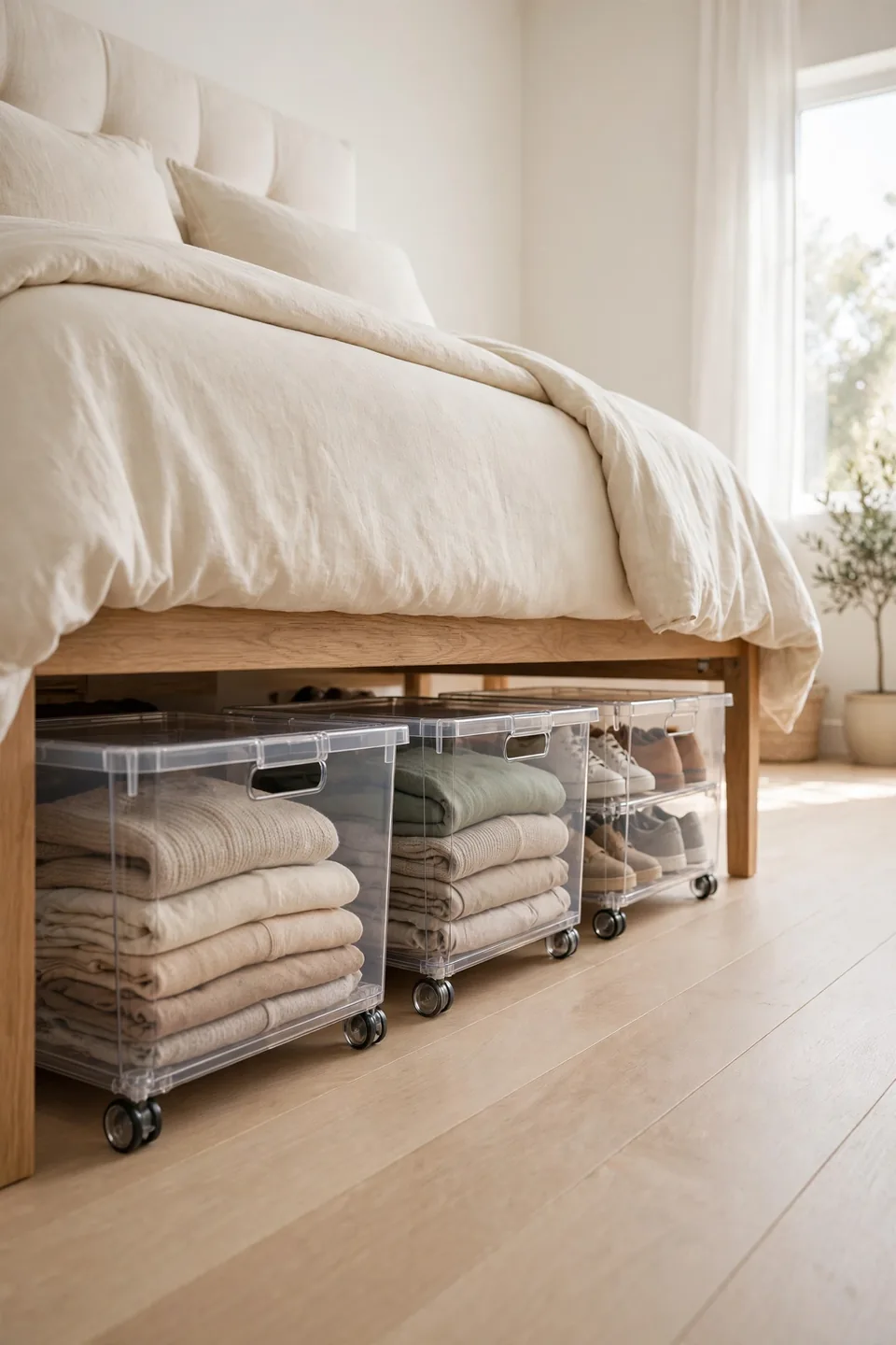 Use Under-Bed Storage