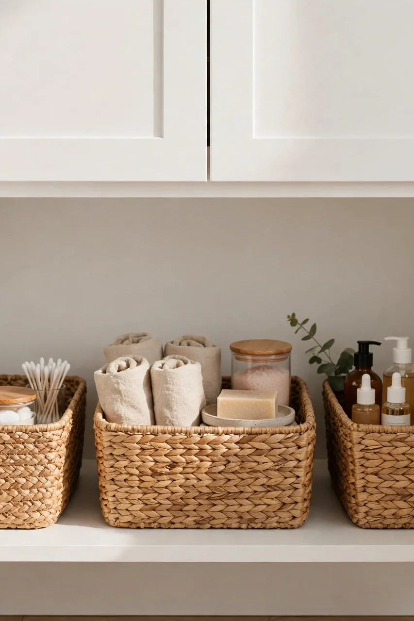 Corral With Baskets