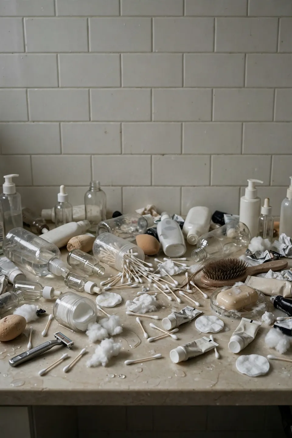 Why Cabinet-Free Bathrooms Feel Chaotic