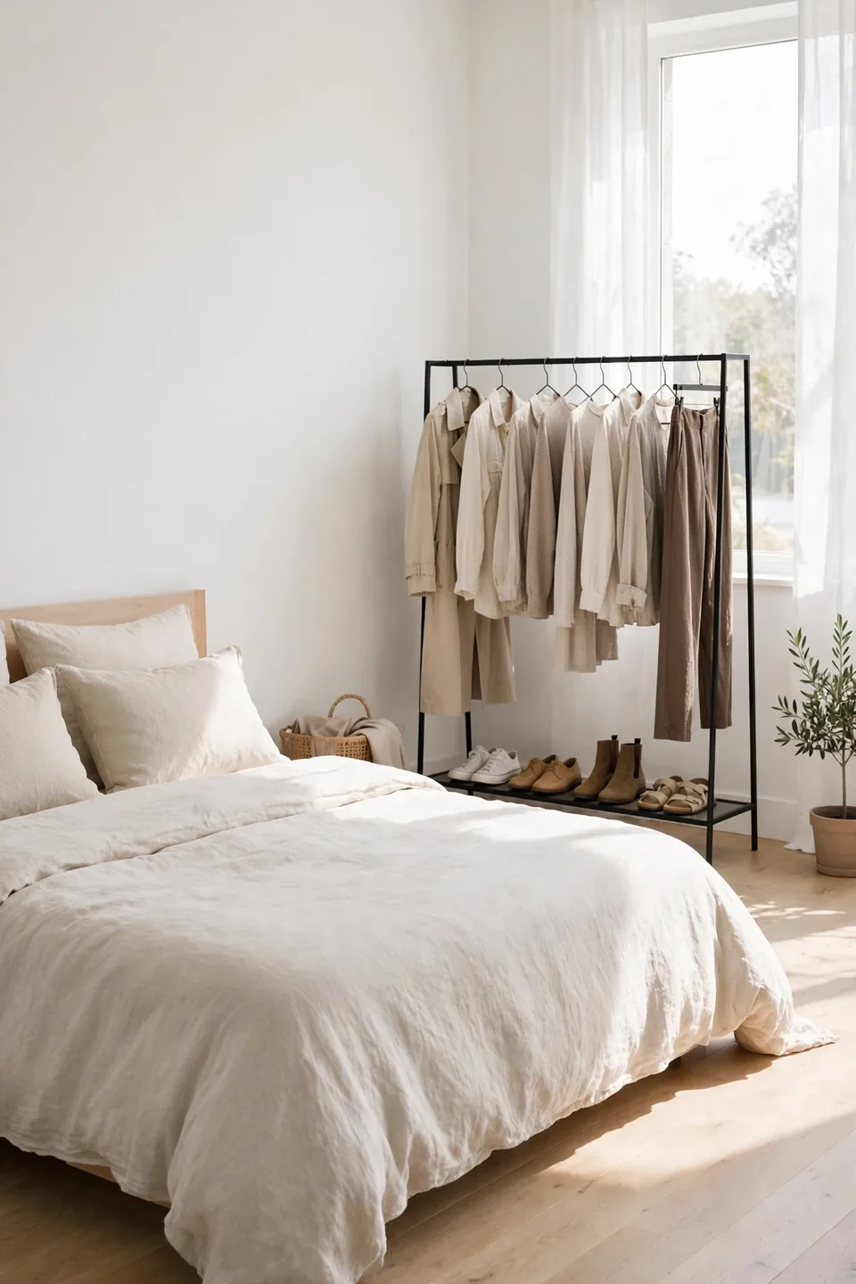 Add an Open Clothing Rack