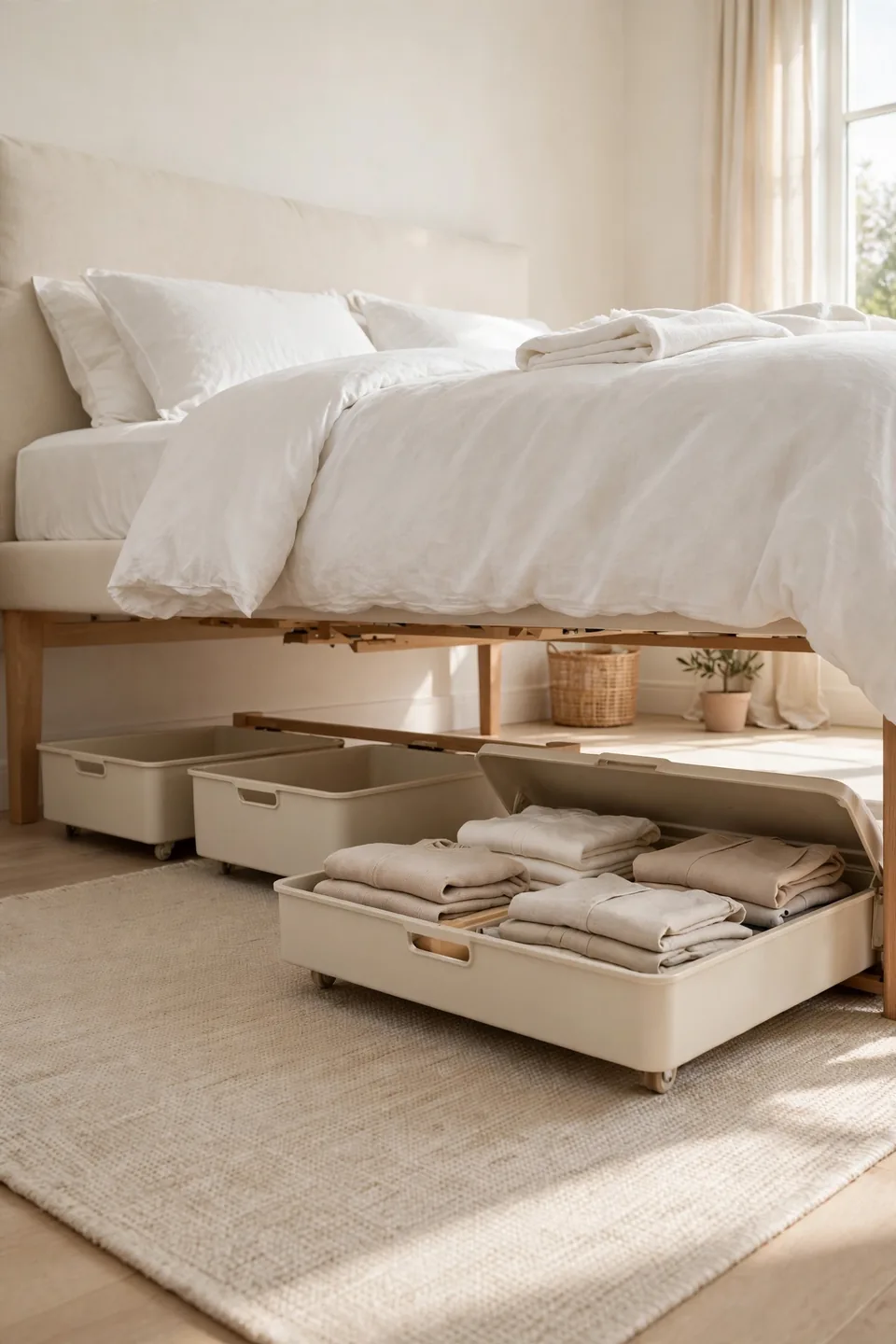 Maximize Under-Bed Storage