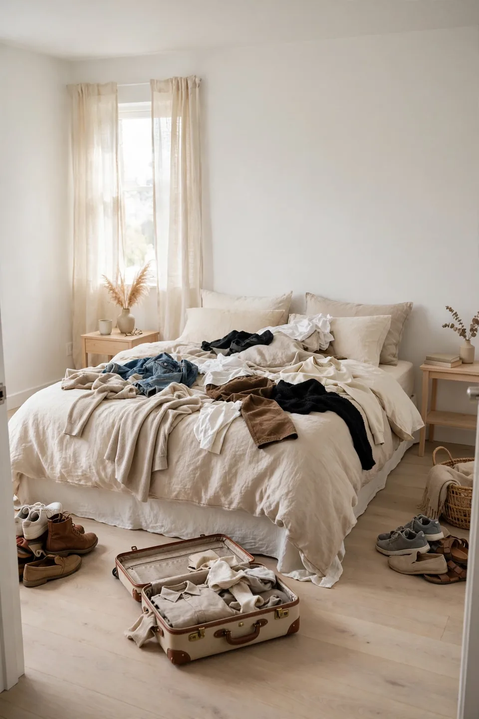 Why No-Closet Bedrooms Feel Chaotic