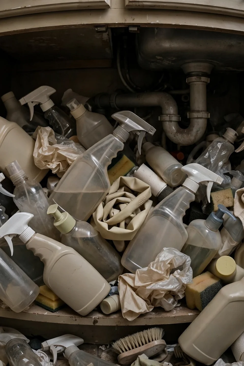 Why Cleaning Supplies Pile Up