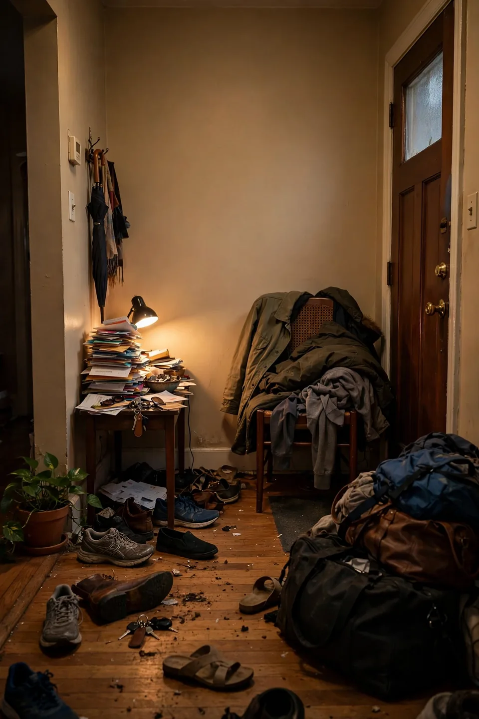 Why Entryways Become Clutter Zones