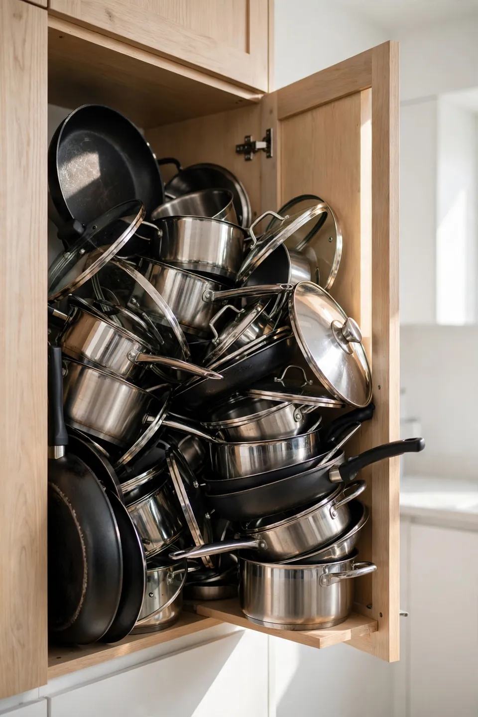 Why Pots and Pans Pile Up