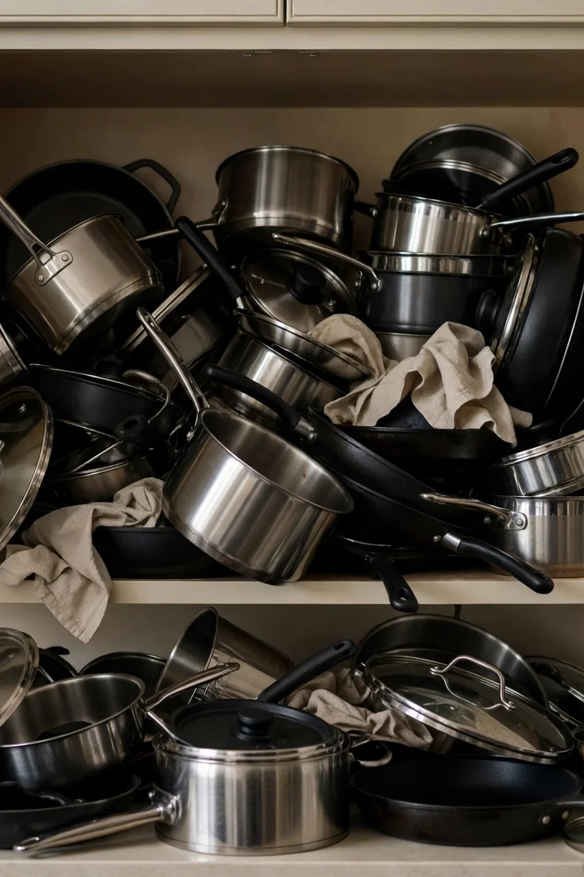 Why Pots and Pans Pile Up