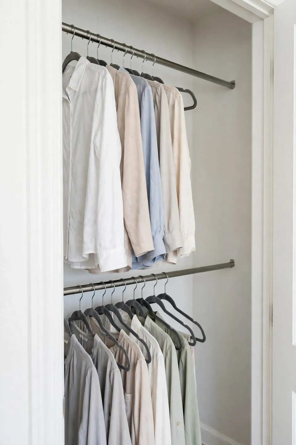 Double Your Hanging Space