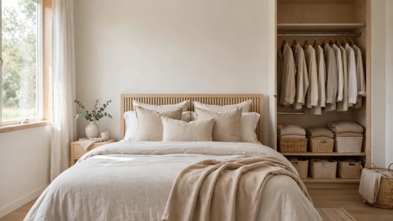 how to organize small bedroom closets